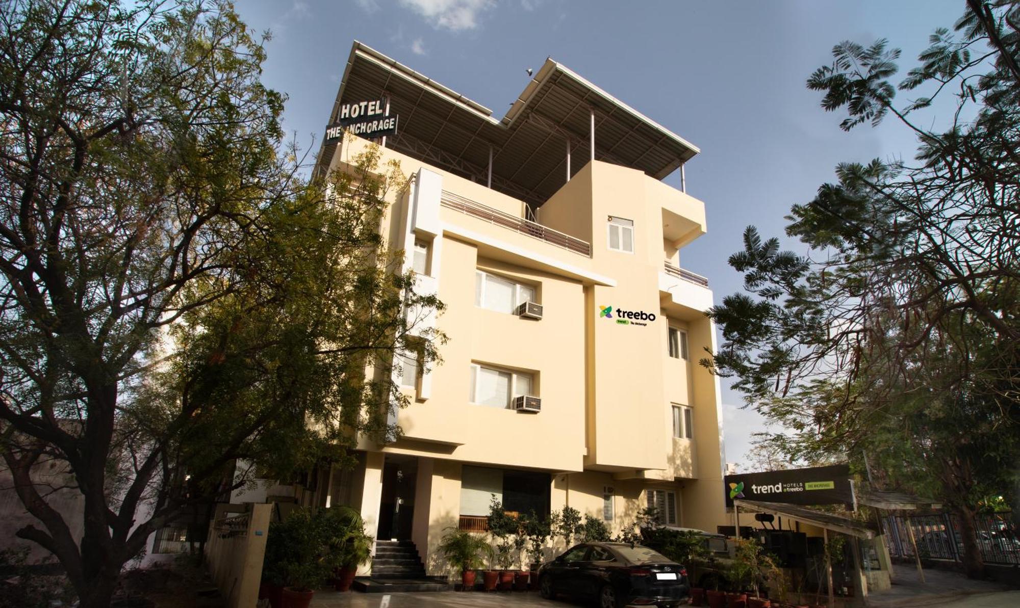 Treebo The Anchorage Malviya Nagar Hotel Jaipur Exterior photo
